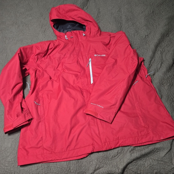 3 In 1 Columbia Intechange Snow Glide Interchange Jacket OmniTech Omni Heat  3X - Picture 2 of 16